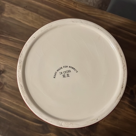 Nonni’s Biscotti Handmade Jar - Red White Blue - French Mediterranean. - Picture 7 of 7